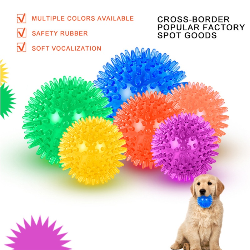 Indestructible Dog Chew Toy - Balle de jouet pour animaux de