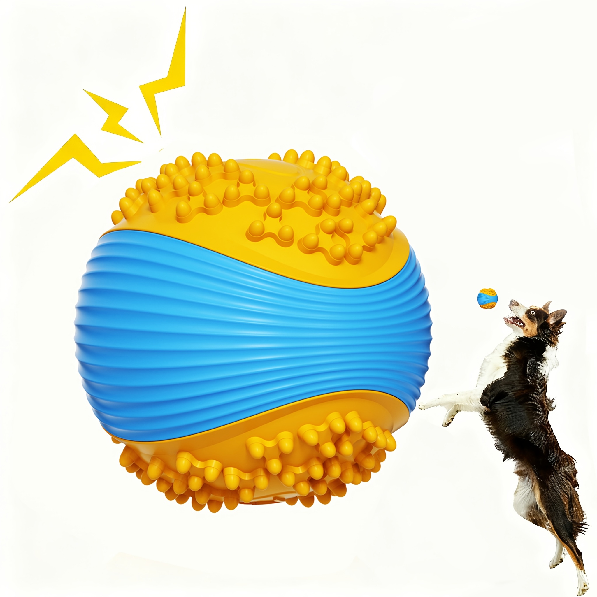 Indestructible Dog Chew Toy - Jouet indestructible pour chien, balle qui