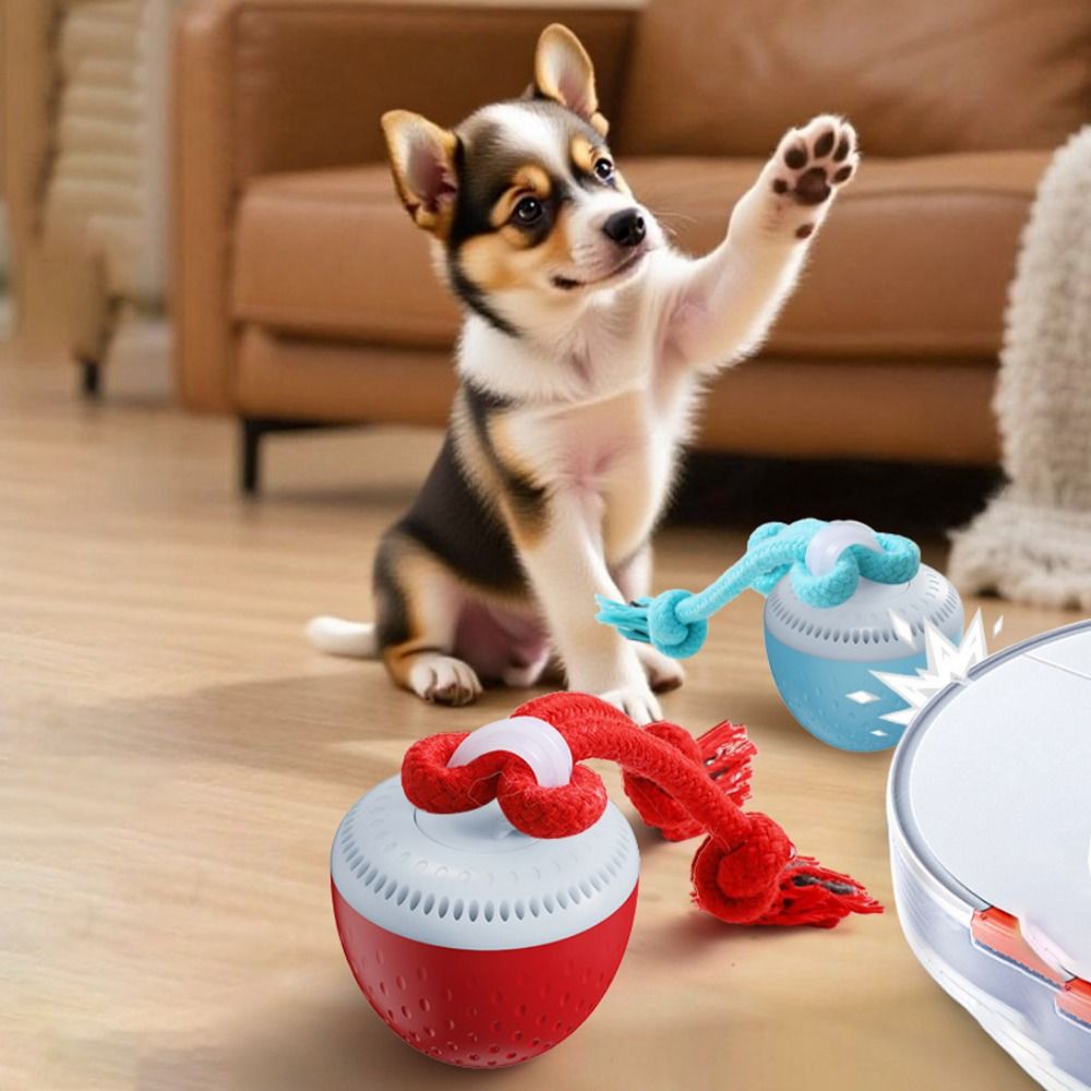 Automatic Moving Dog Ball - Balle de jeu intelligente pour animaux