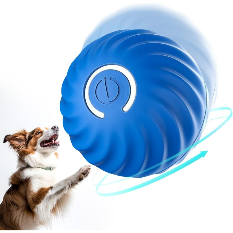 Automatic Moving Dog Ball - Jouet interactif pour chien USB Smart