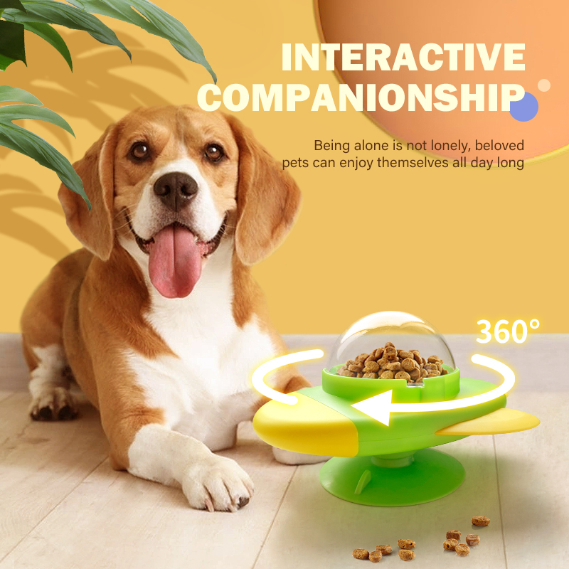 Dog Puzzle Feeder Toy - Jouet Puzzle Rotatif en Forme de