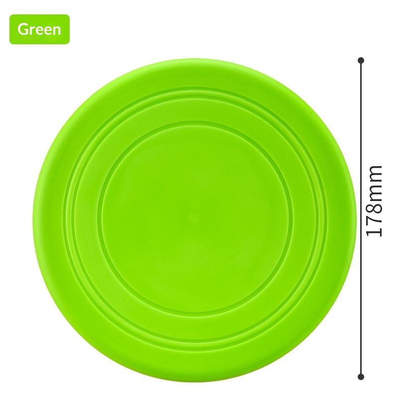 Flying Disc Dog Training Toy - Jouet soucoupe volante en silicone pour