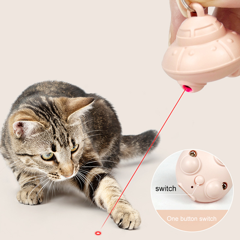 Laser Pointer Cat Toy Automatic - Jouet Laser pour chat, pointeur, collier