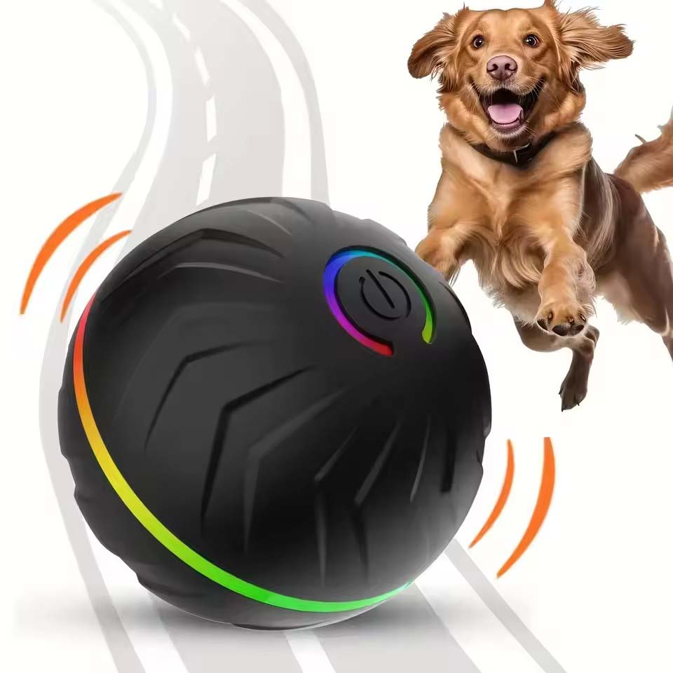 Automatic Moving Dog Ball - Jouets interactifs intelligents pour chiens -