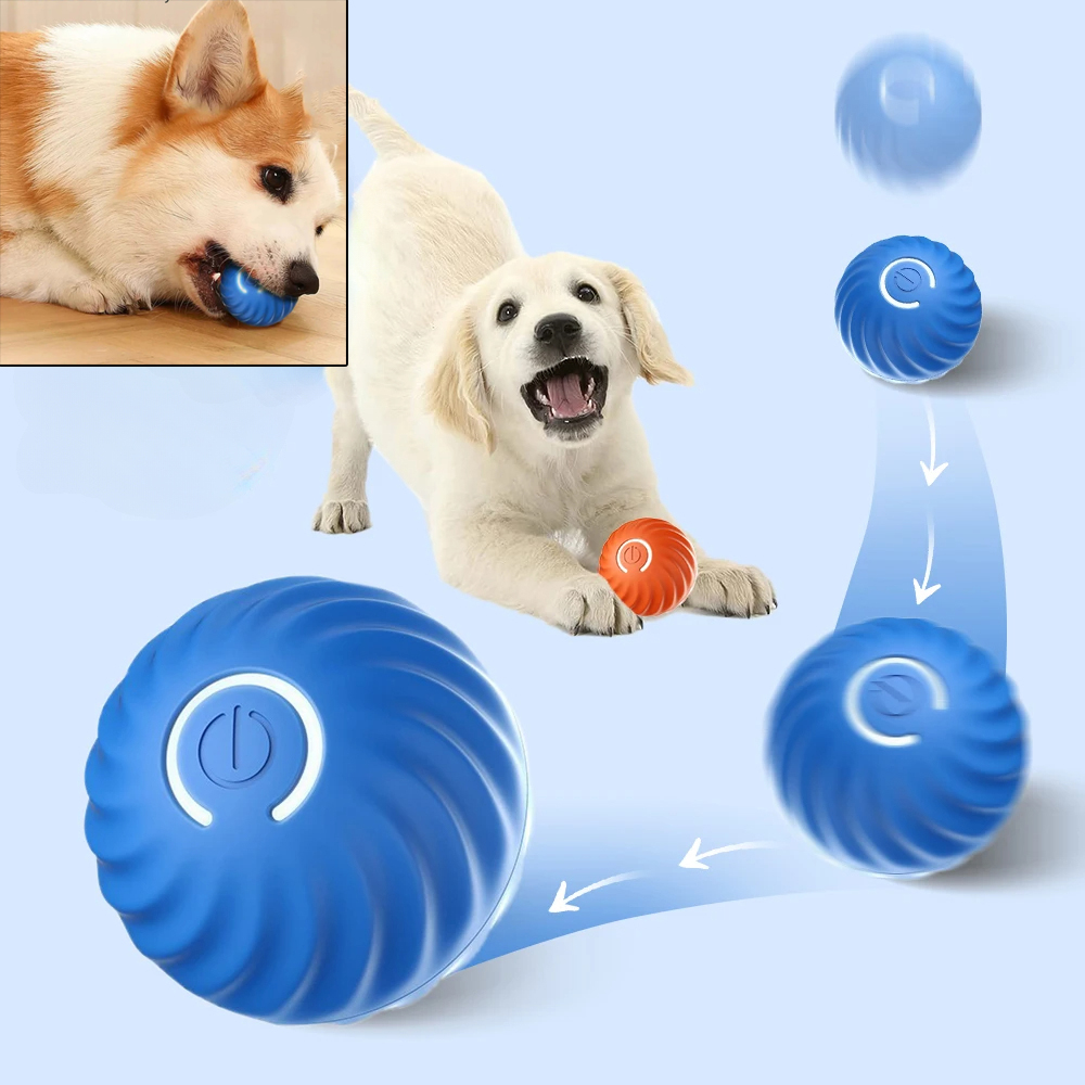 Automatic Moving Dog Ball - Balle de jeu pour chien, balle