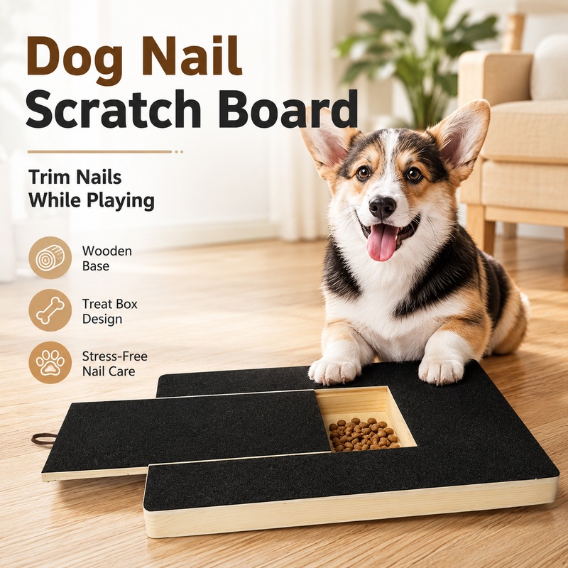 Suction Cup Dog Tug Toy - Planche à gratter les ongles en