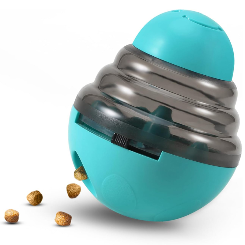 Dog Puzzle Feeder Toy - Distributeur de nourriture interactif pour chiens,