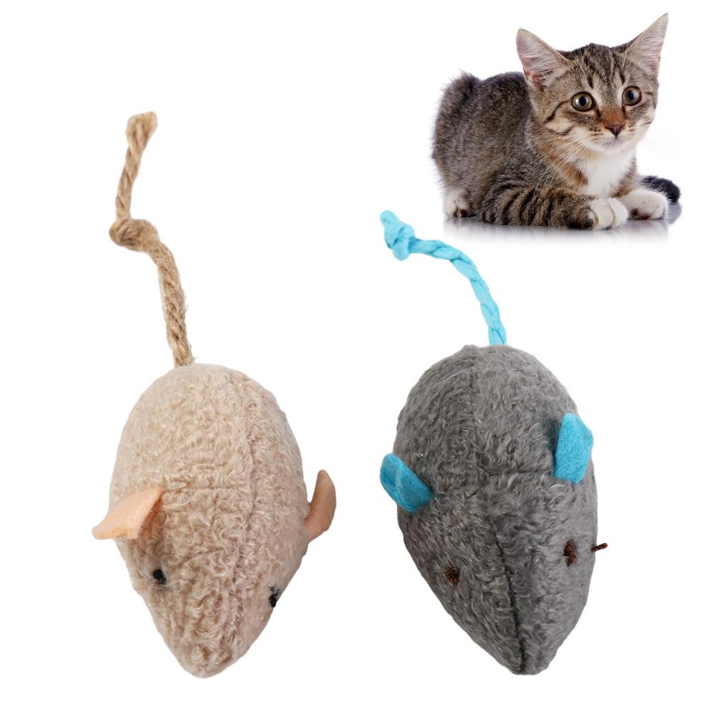 Catnip Interactive Plush Mouse - Portable drôle interactif pour chaton en