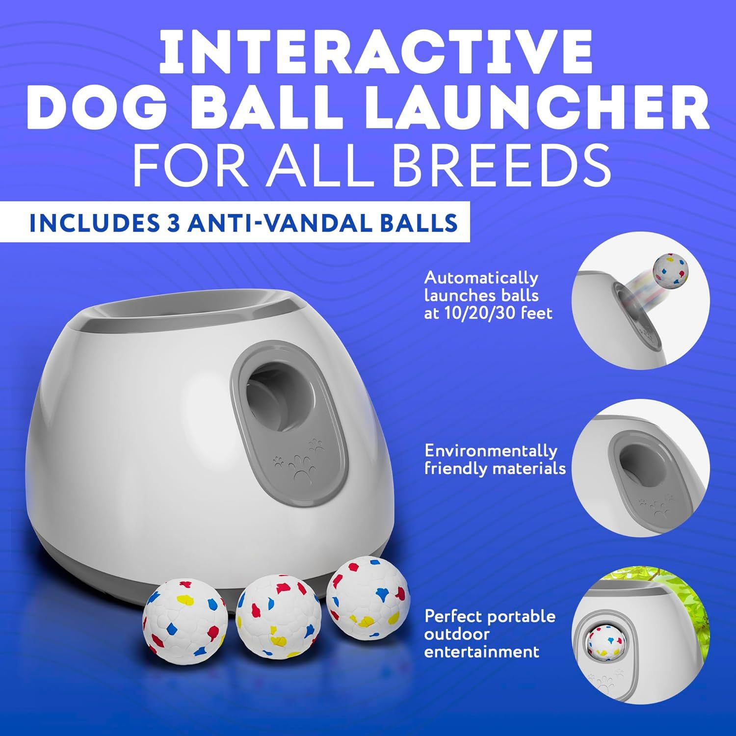 Suction Cup Dog Tug Toy - Distributeur automatique de balles pour animaux