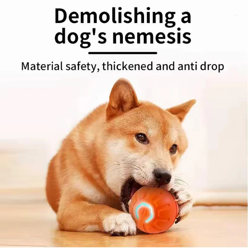 Automatic Moving Dog Ball - Balle de jeu interactive intelligente pour