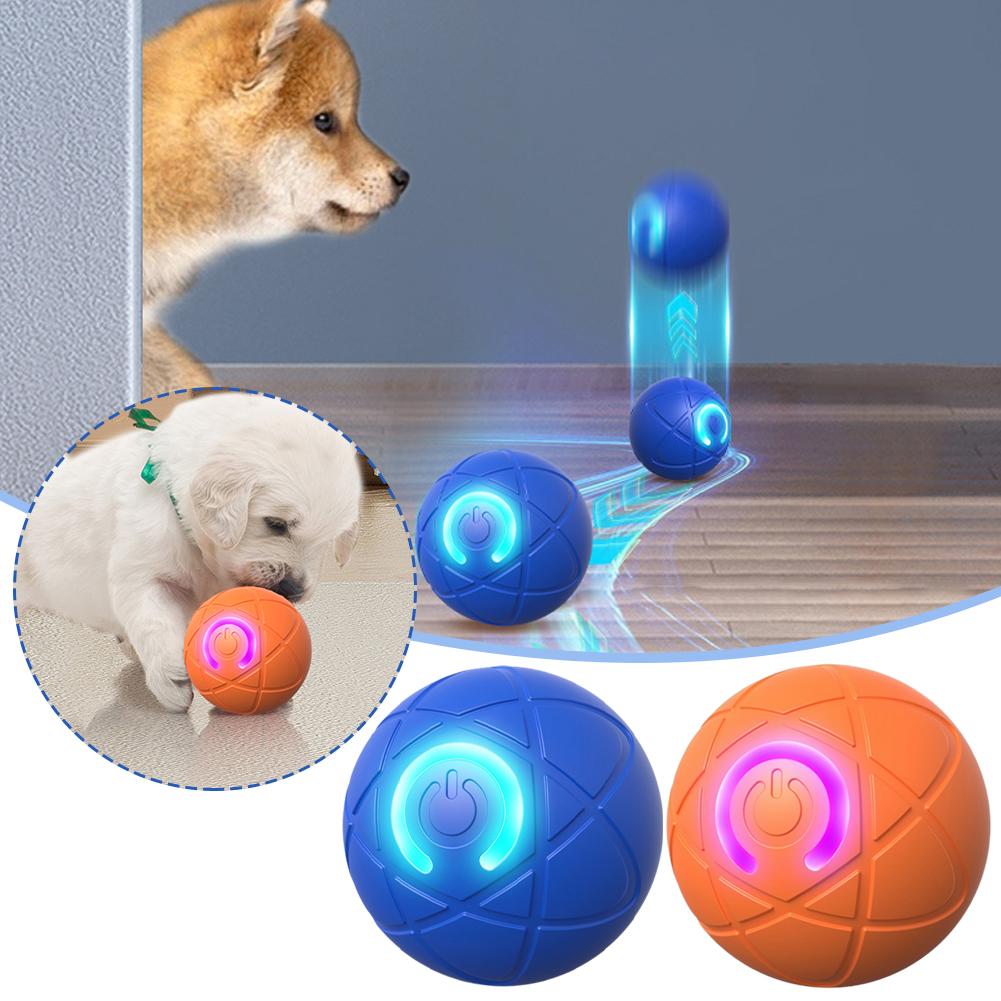 Automatic Moving Dog Ball - Jouet électronique interactif pour animaux de