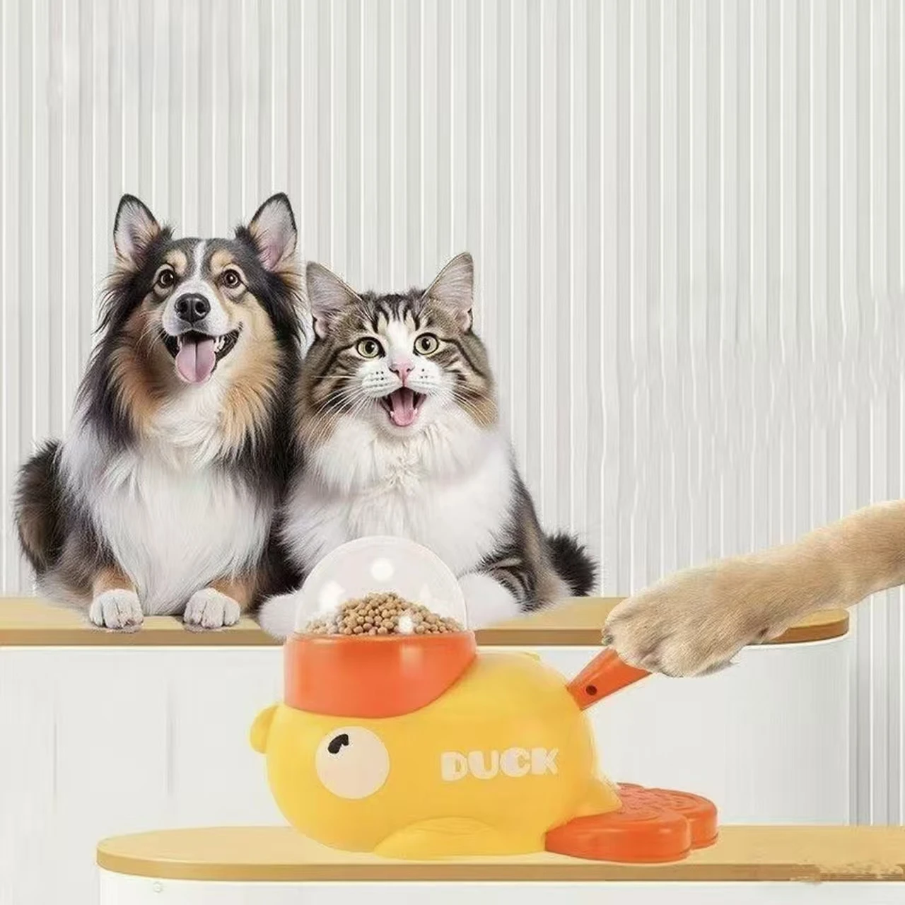 Dog Puzzle Feeder Toy - Distributeur interactif de friandises pour chat