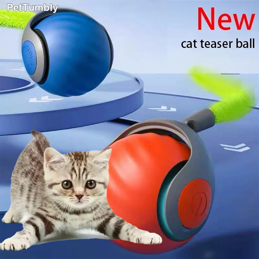 Automatic Moving Dog Ball - Balle interactive pour chat, jouet automatique