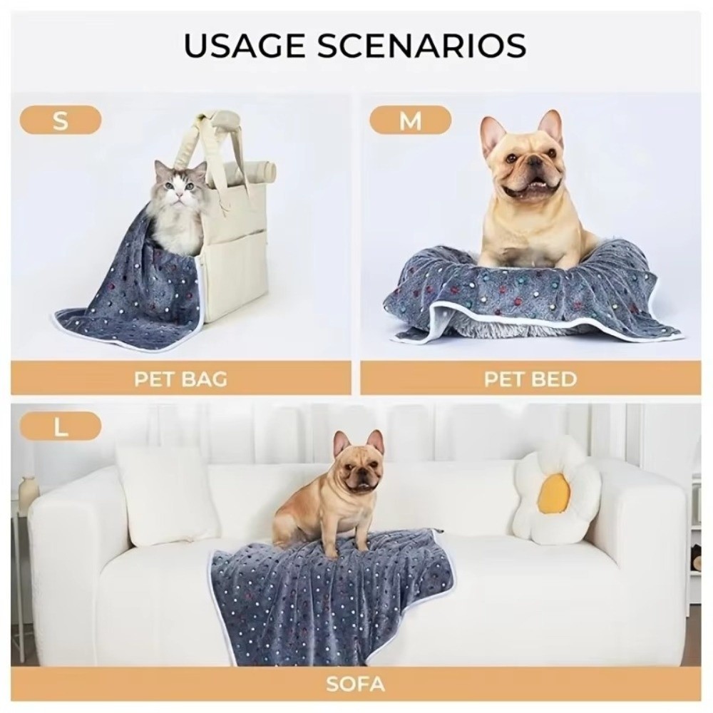 Pet Beds - Couverture pour animaux de compagnie ultra-douce,