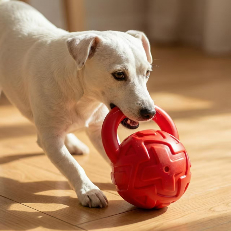 Interactive Squeaky Plush Dog Toy - Jouet éducatif interactif pour chien, produit