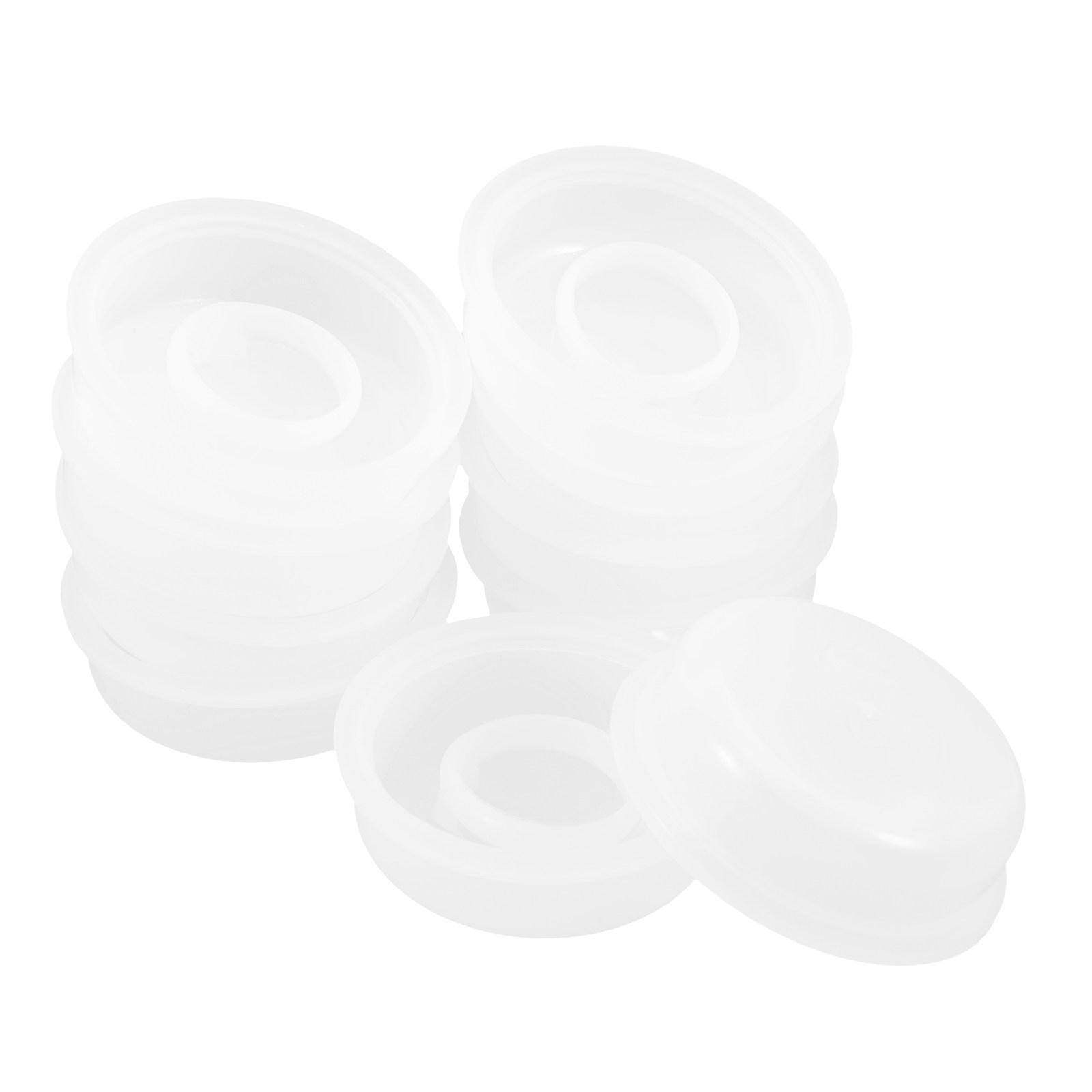 Pet Feeders - 10 couvercles en plastique pour seaux