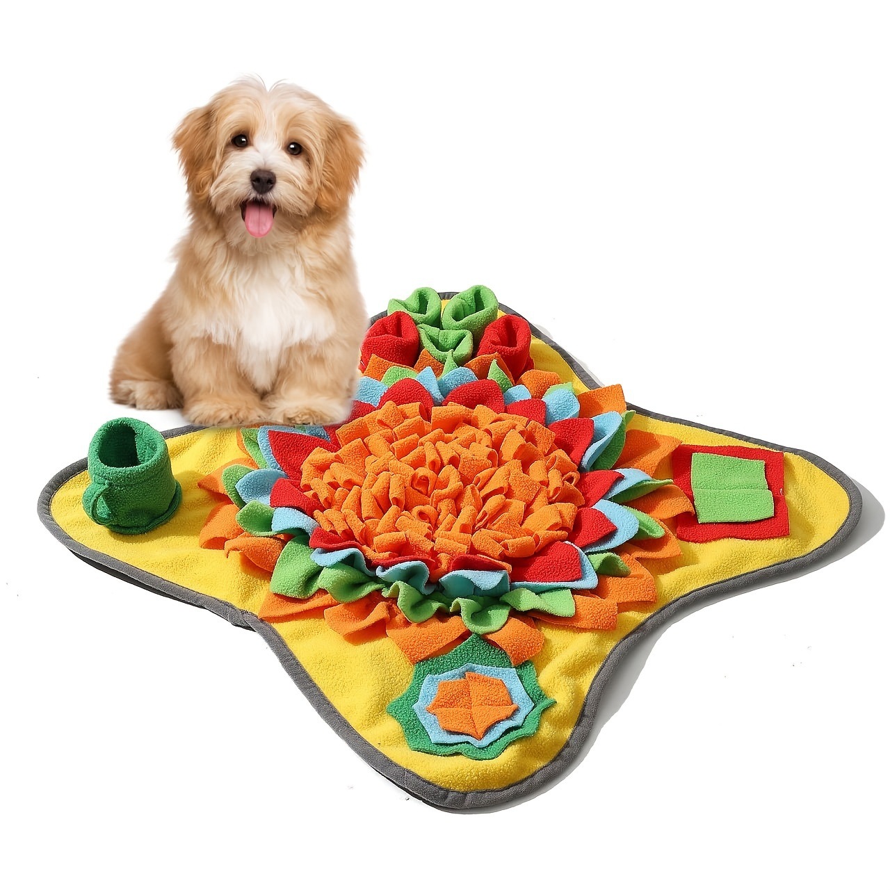 Indestructible Dog Chew Toy - Bon tapis à reniflage pour animaux