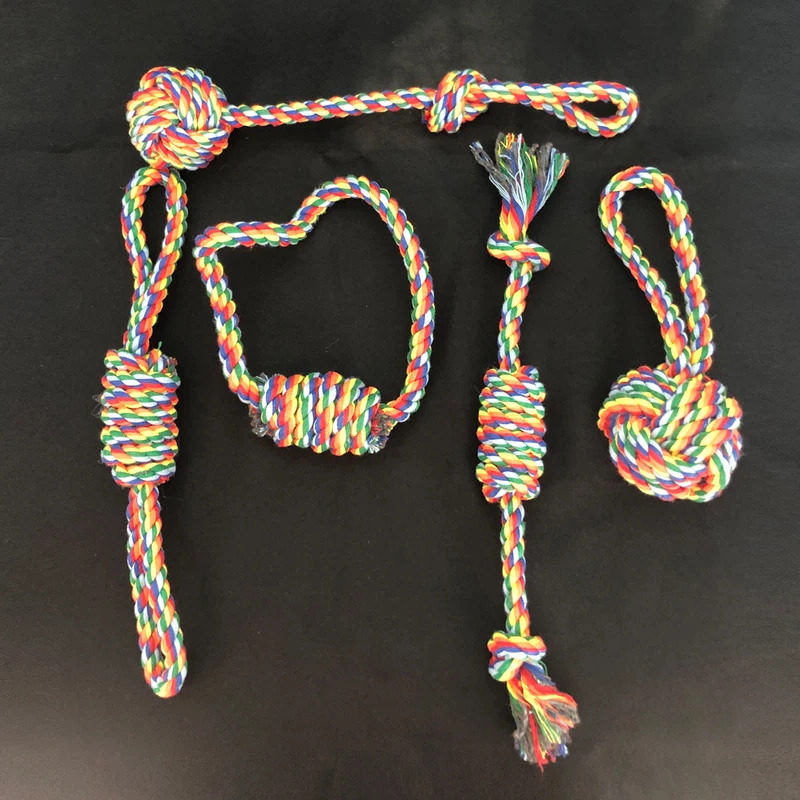 Dog Rope Toy Aggressive Chewers - Jouets en corde durables pour chiens