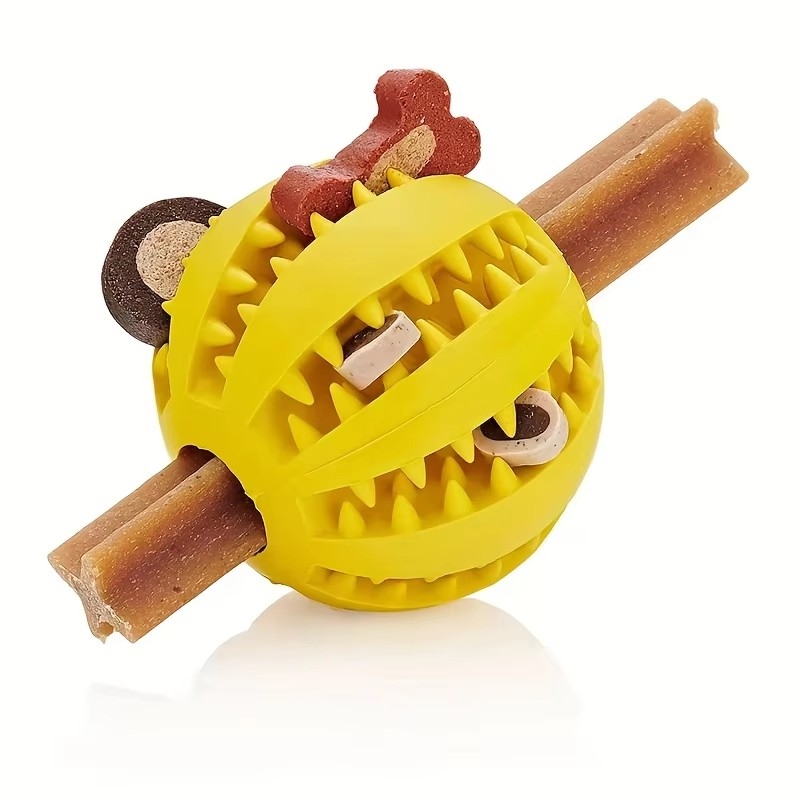 Indestructible Dog Chew Toy - 1/2 pièces Balle de jeu pour