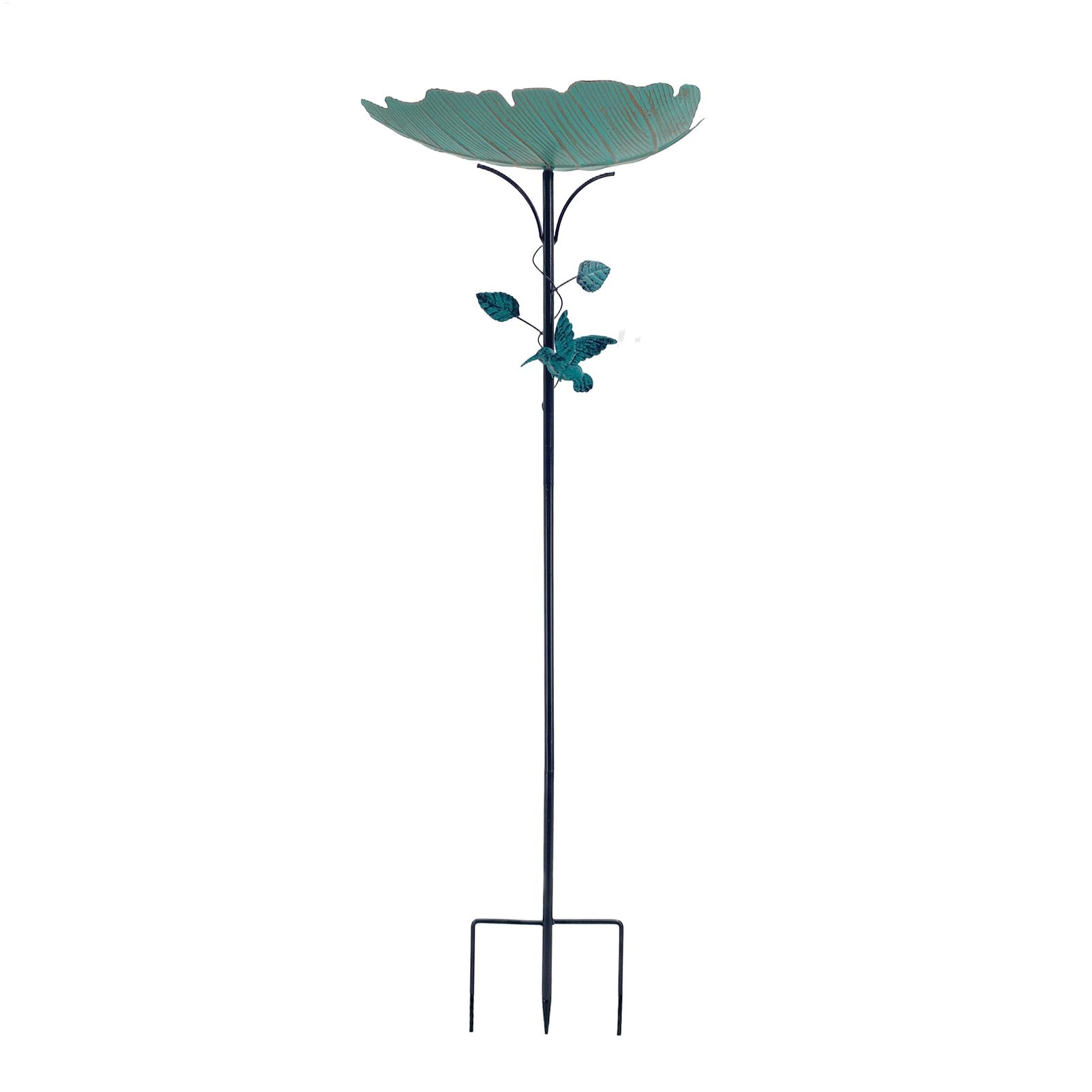 Pet Feeders - Bain d'oiseaux extérieur en métal, design