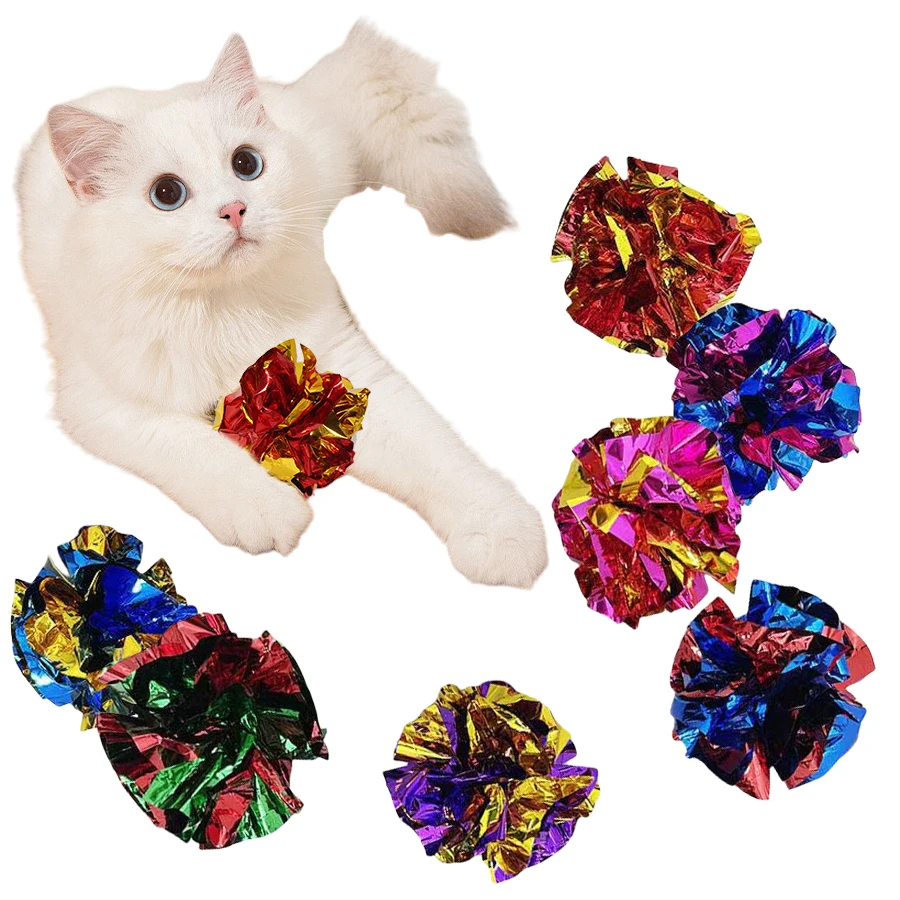 Laser Pointer Cat Toy Automatic - Jouets pour chats, boule froissée, avec