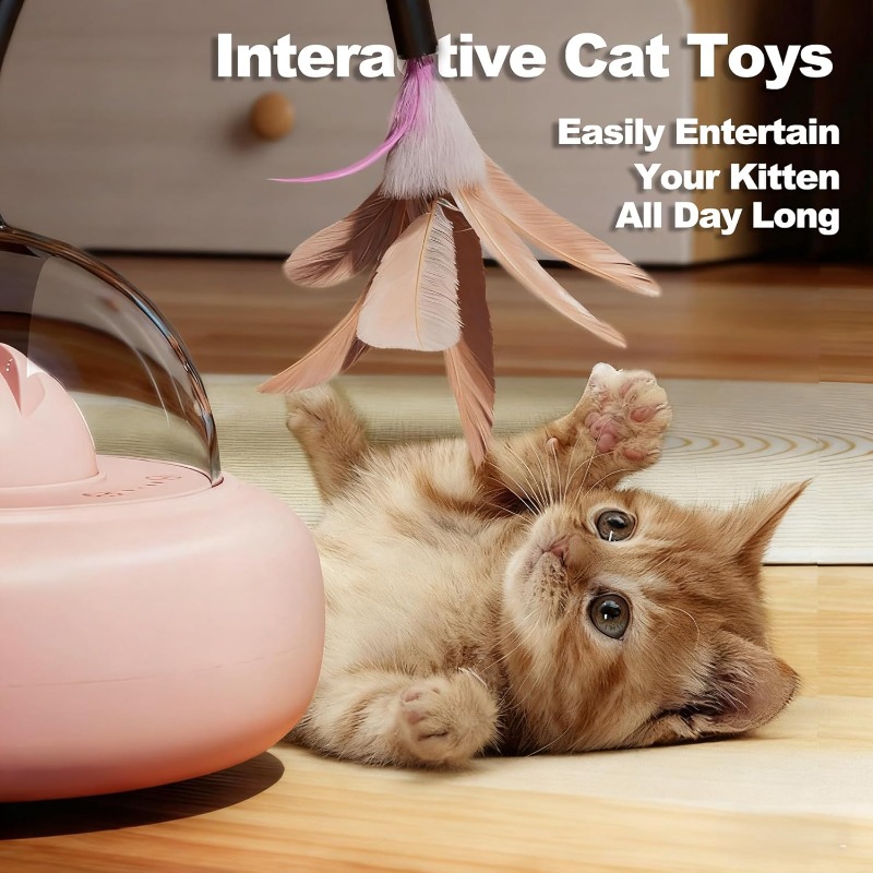 Jouets interactifs pour chats  - Laser Pointer Cat Toy Automatic avis et prix
