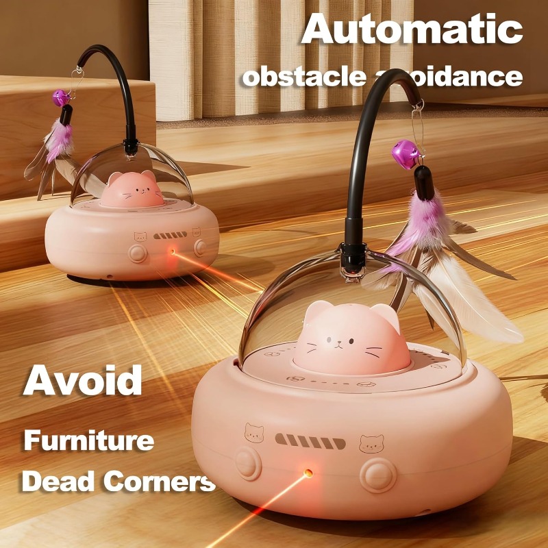 Jouets interactifs pour chats  - Laser Pointer Cat Toy Automatic avis et prix