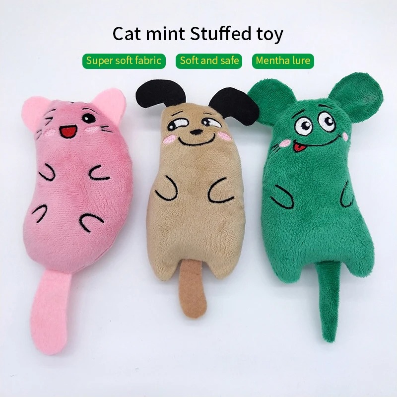 Jouets pour chat mignon, jouet - Catnip Interactive Plush Mouse avis et prix