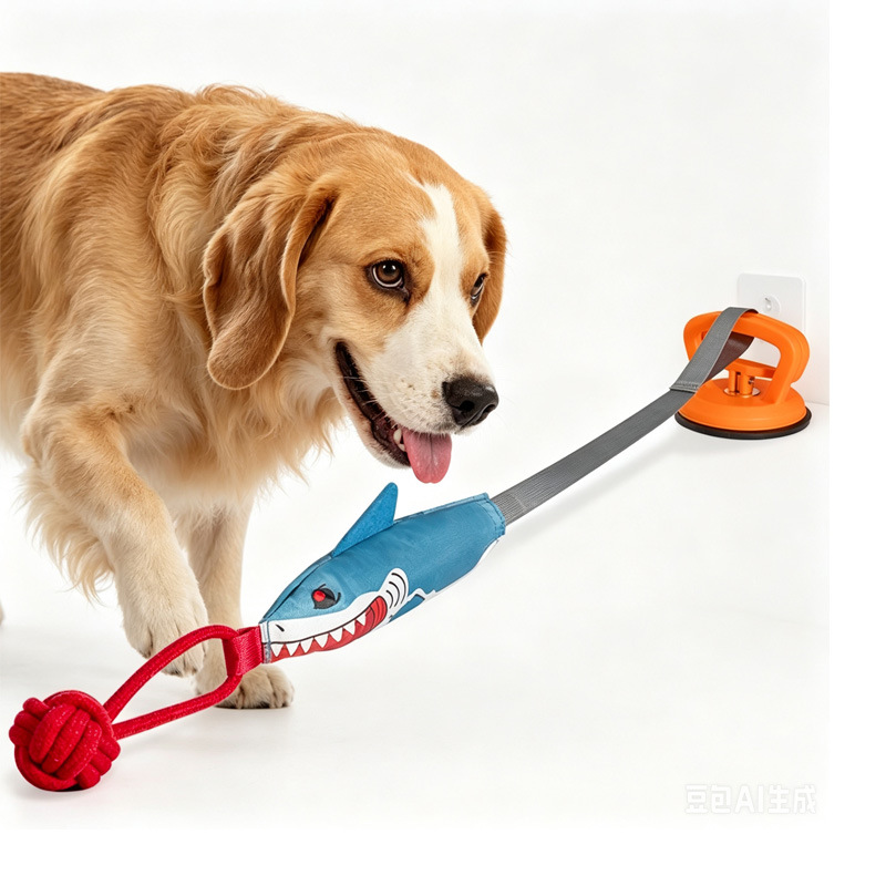 Jouet à tirer pour chien à ven - Suction Cup Dog Tug Toy avis et prix
