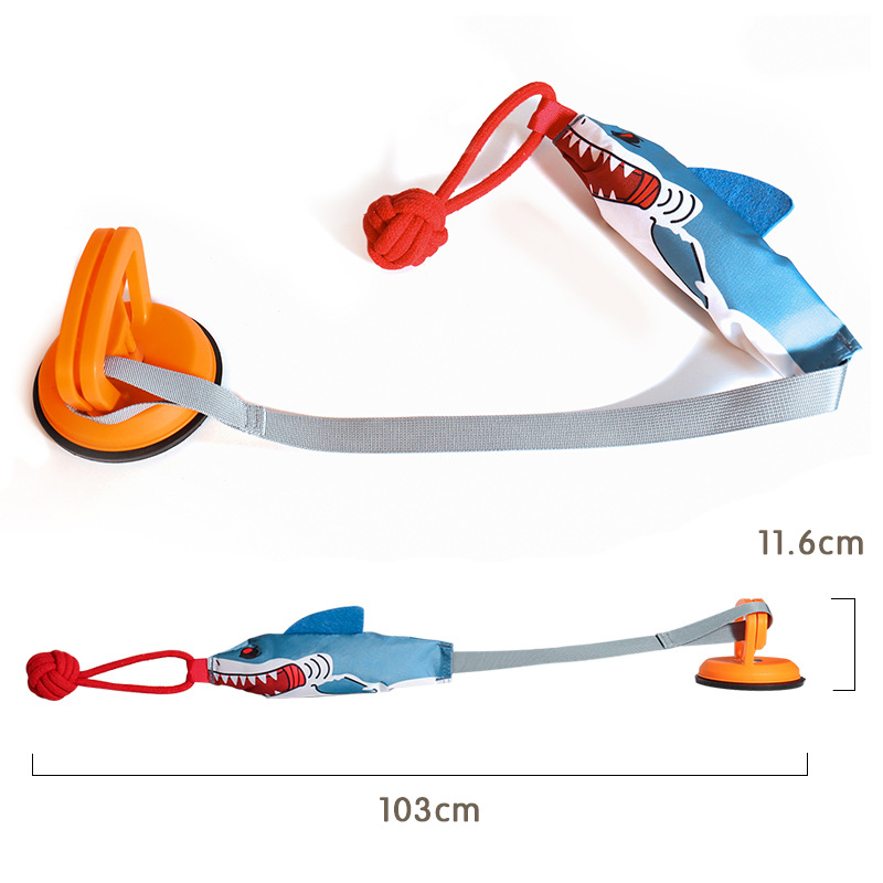 Jouet à tirer pour chien à ven - Suction Cup Dog Tug Toy avis et prix