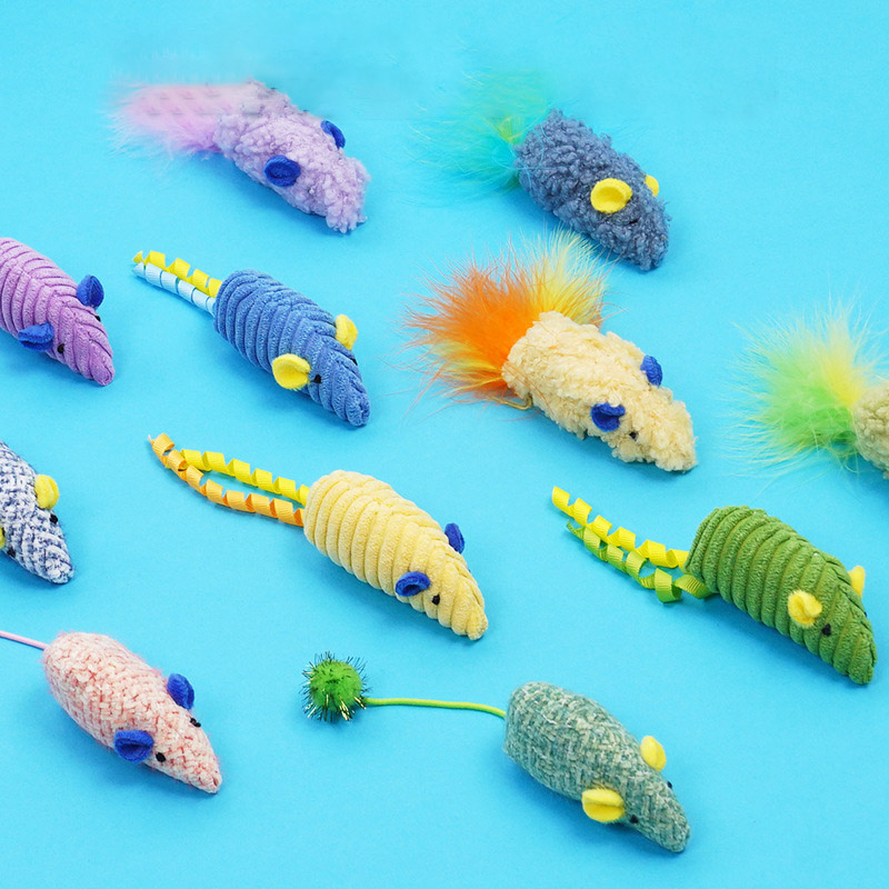 3 pièces réaliste souris en pe - Catnip Interactive Plush Mouse avis et prix