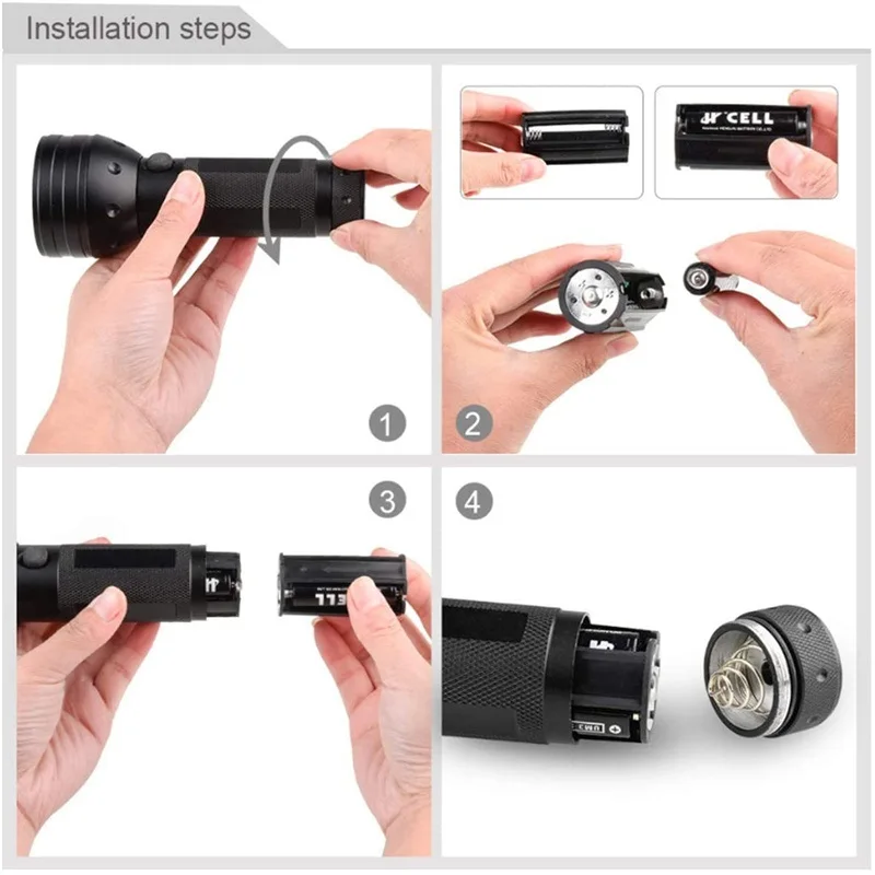 Lampe de poche UV portable à 9 - Pet Beds avis et prix