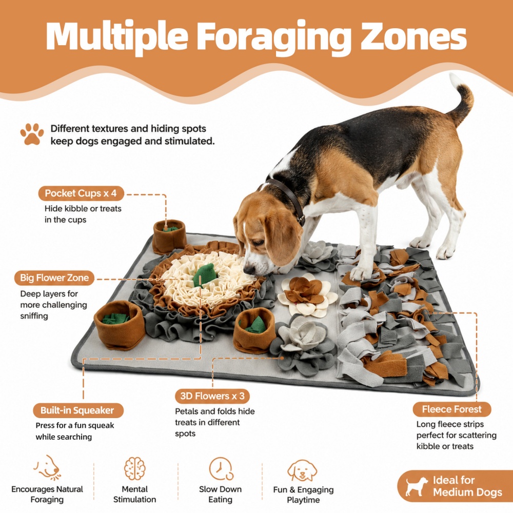 Tapis de reniflage pour animau - Snuffle Mat For Dogs avis et prix