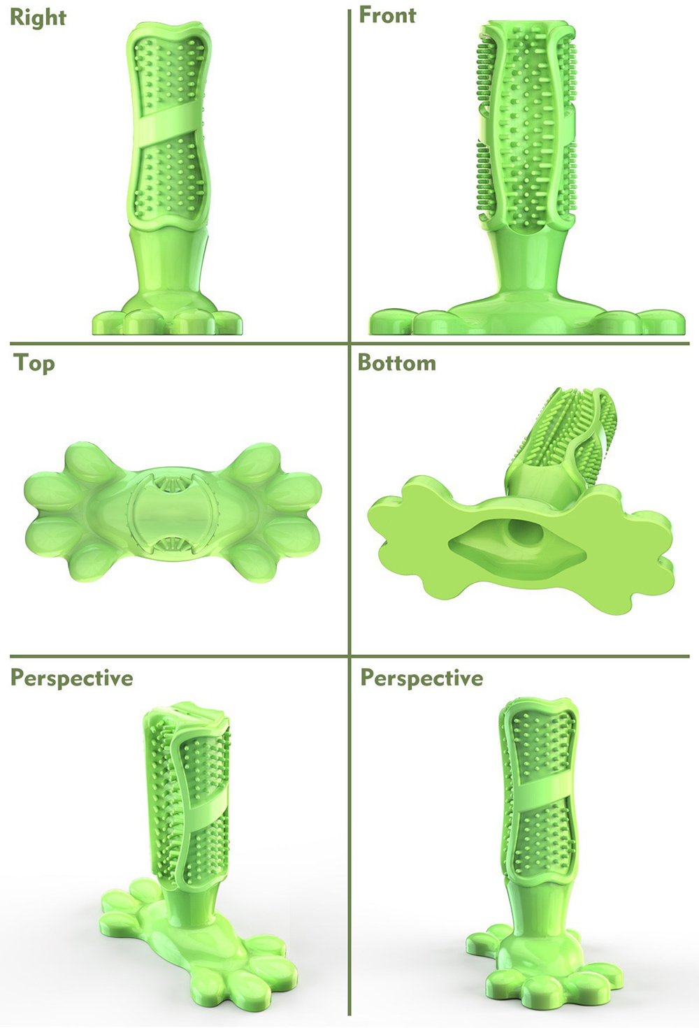 Jouets à mâcher en caoutchouc  - Rubber Treat Dispensing Dog Toy avis et prix