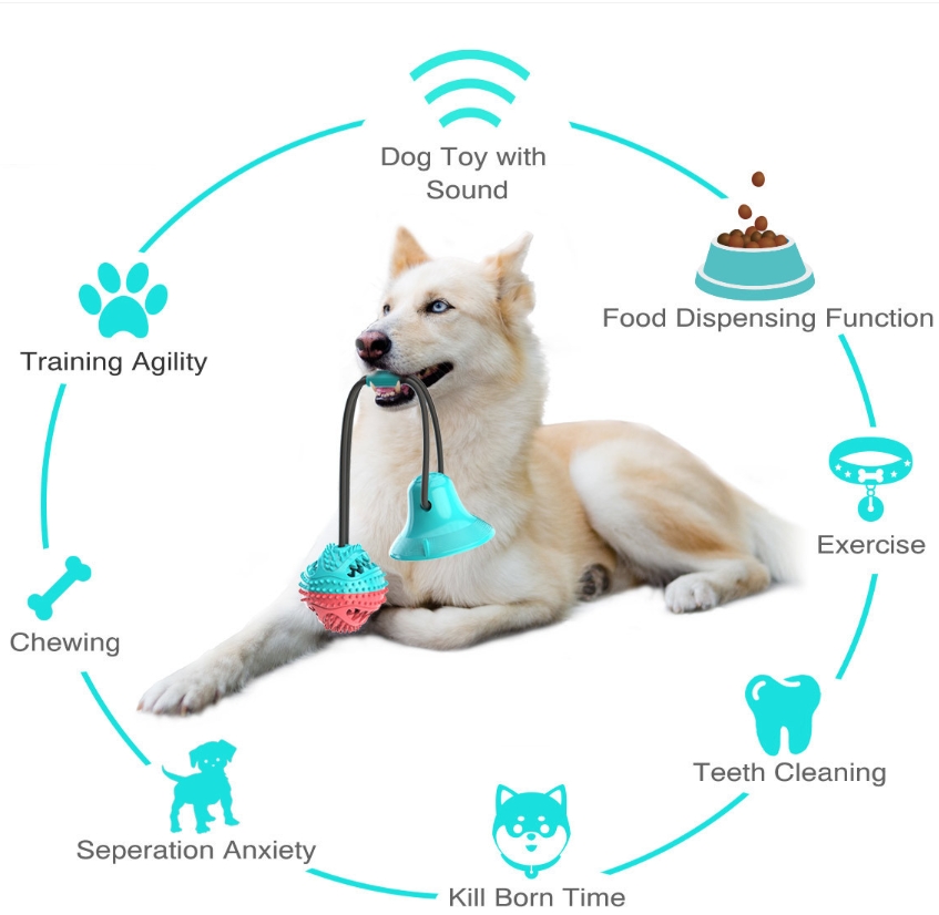 Jouets à mâcher pour chiens ag - Rubber Treat Dispensing Dog Toy avis et prix