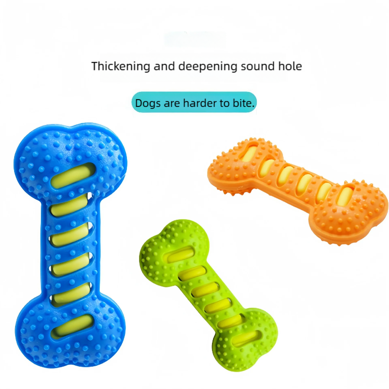 Jouets pour chiens, jouet à mâ - Teeth Cleaning Dog Chew Bone avis et prix