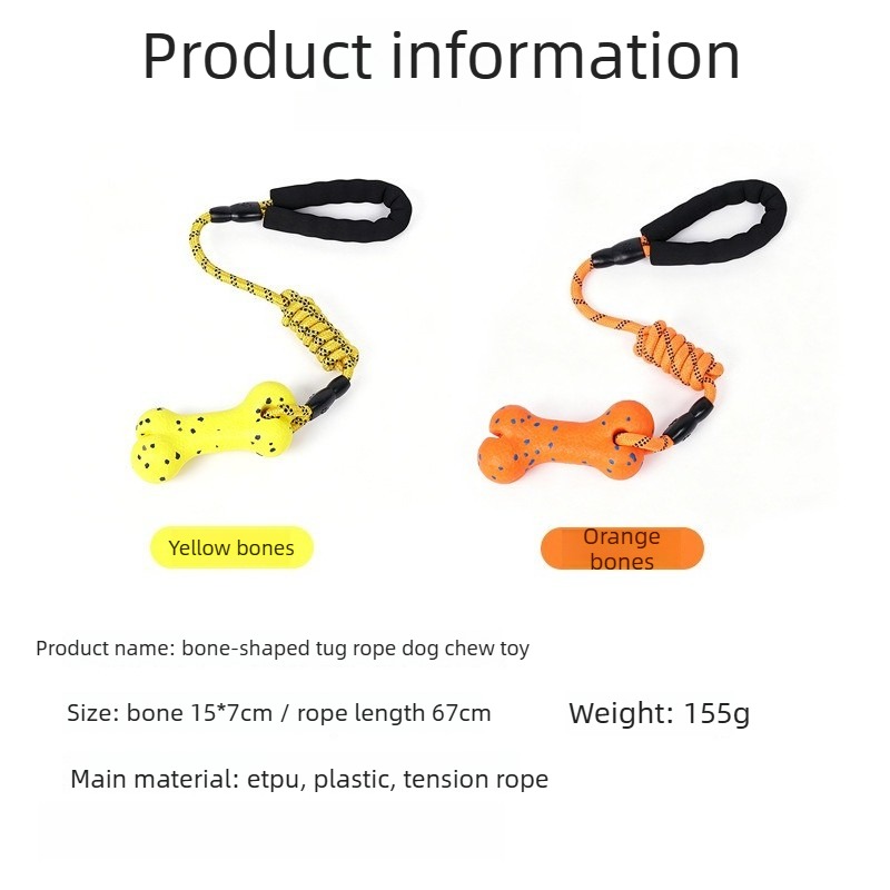 Jouet de tirage pour chien rob - Dog Rope Toy Aggressive Chewers avis et prix