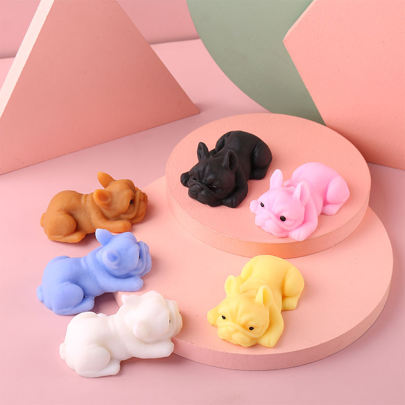 Squishy chiens Anime Fidget jo - Interactive Squeaky Plush Dog Toy avis et prix