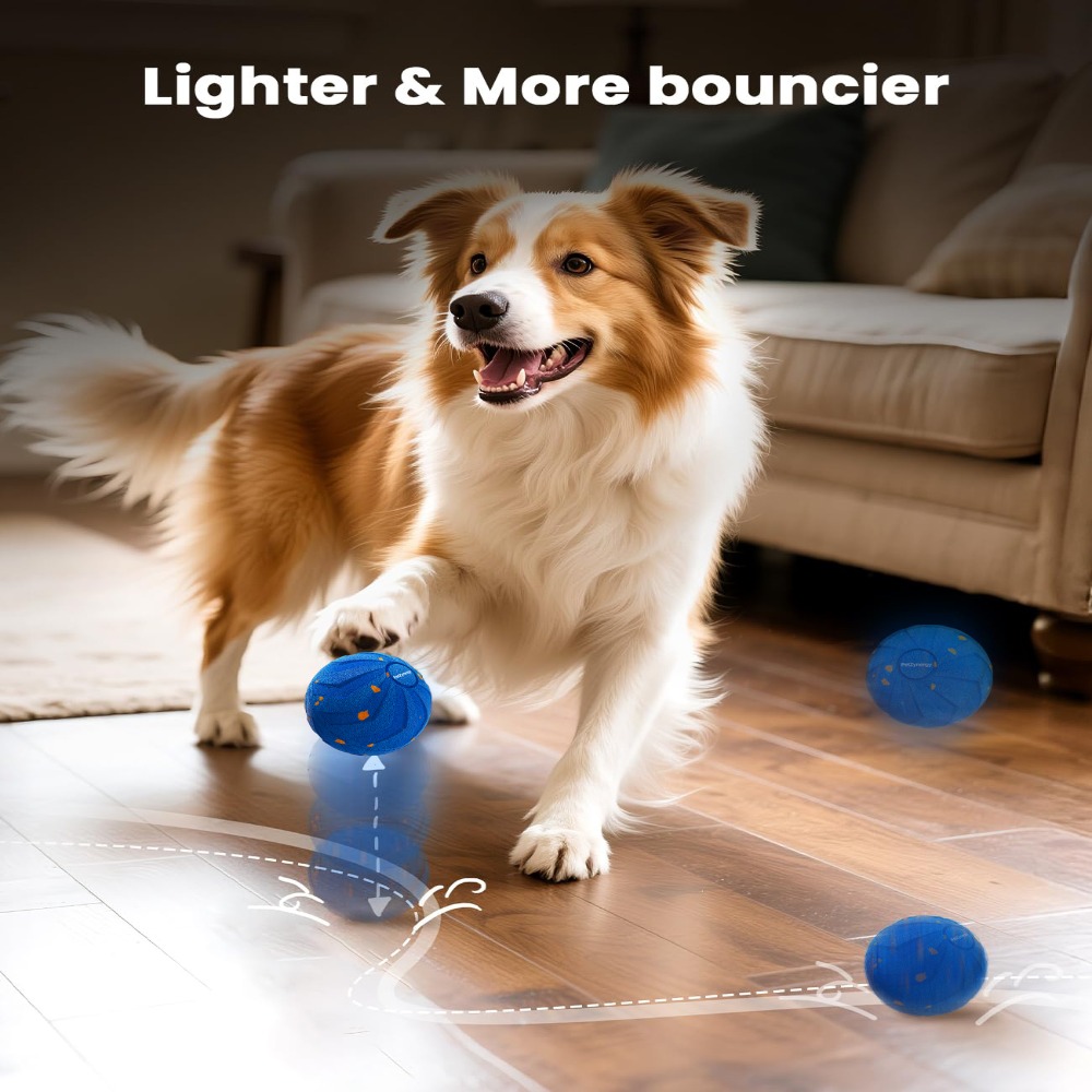 Balle de jouet intelligente po - Automatic Moving Dog Ball avis et prix