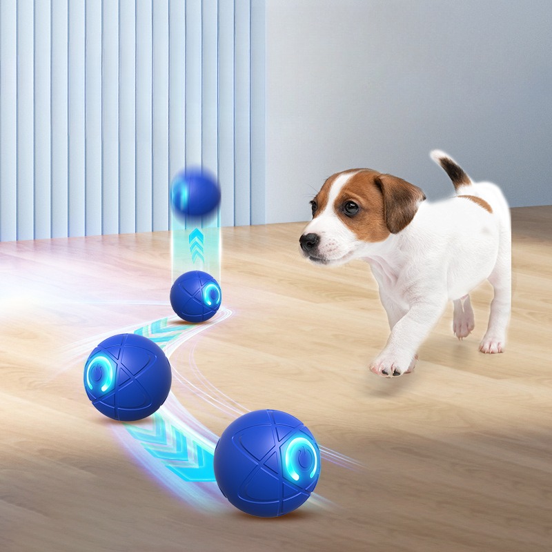 Balle intelligente pour chien, - Automatic Moving Dog Ball avis et prix