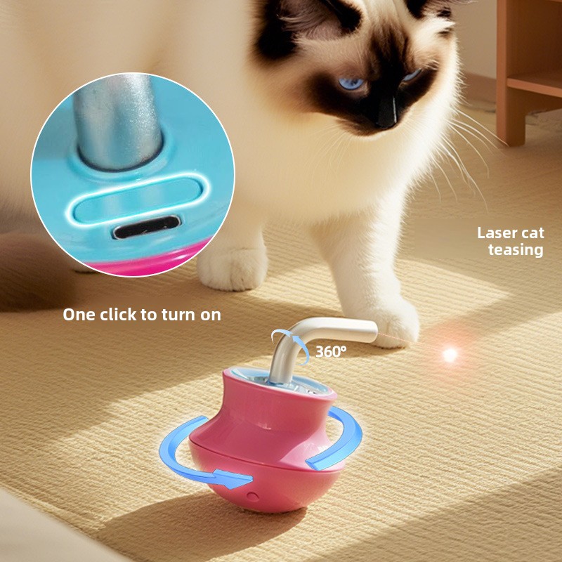 Jouets automatiques pour chats - Laser Pointer Cat Toy Automatic avis et prix