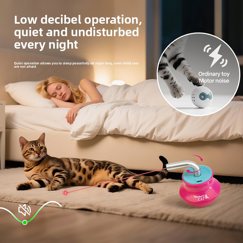Jouets automatiques pour chats - Laser Pointer Cat Toy Automatic avis et prix