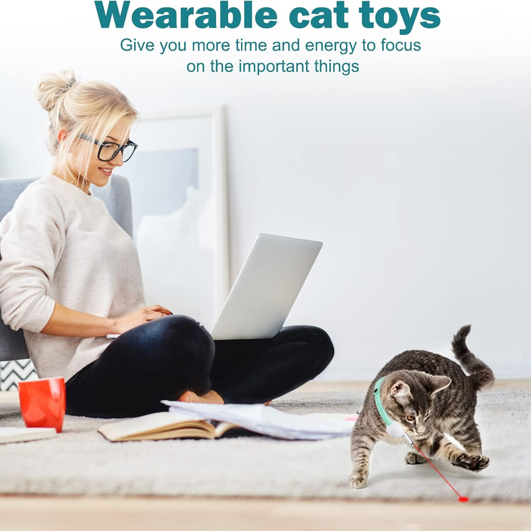 Collier pointeur laser pour ch - Laser Pointer Cat Toy Automatic avis et prix