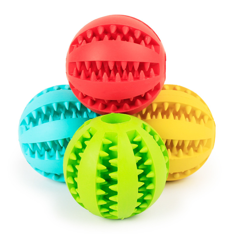 Balle en caoutchouc pour chien - Rubber Treat Dispensing Dog Toy avis et prix