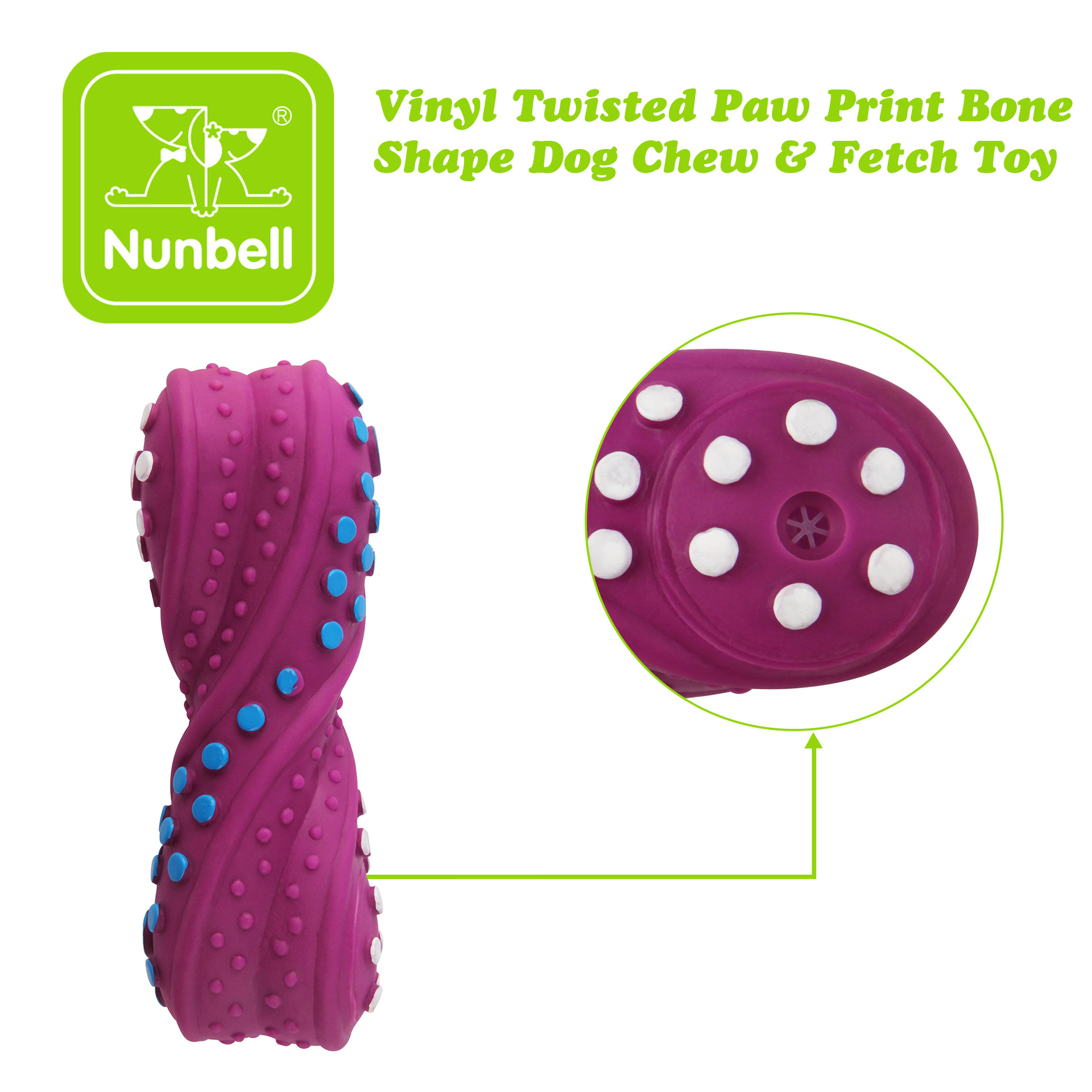 Jouet sonore pour chien en for - Teeth Cleaning Dog Chew Bone avis et prix