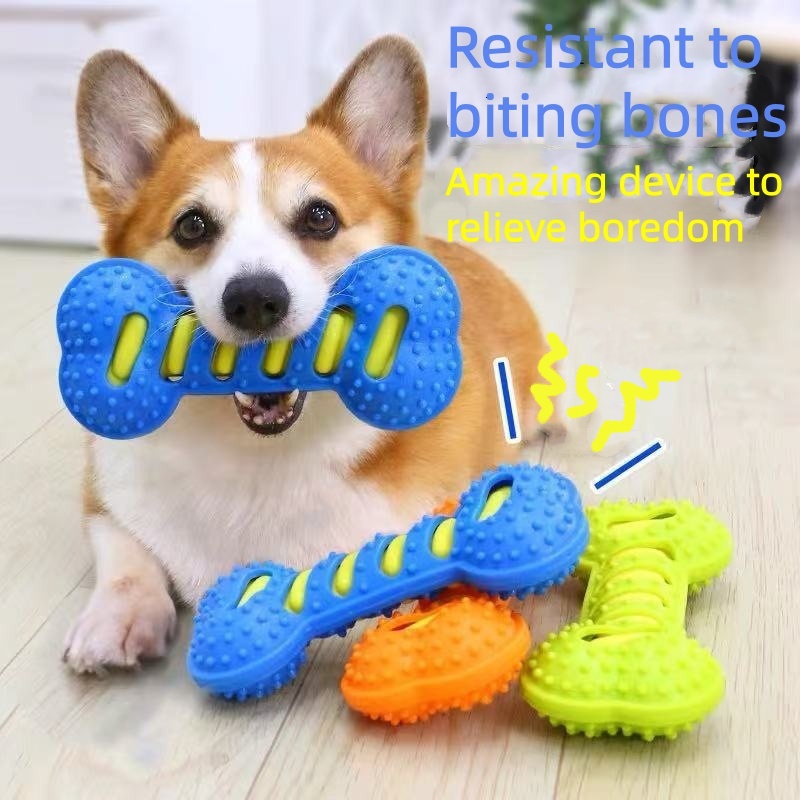 Jouet à mâcher pour chien en c - Teeth Cleaning Dog Chew Bone avis et prix