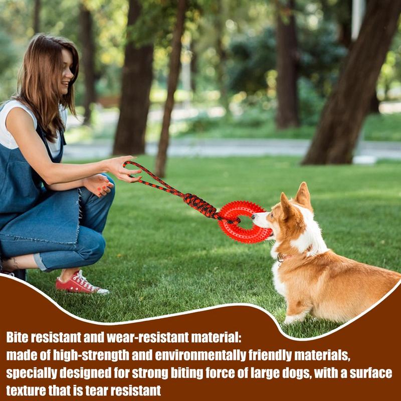 Jouets grinçants pour chiens,  - Dog Rope Toy Aggressive Chewers avis et prix