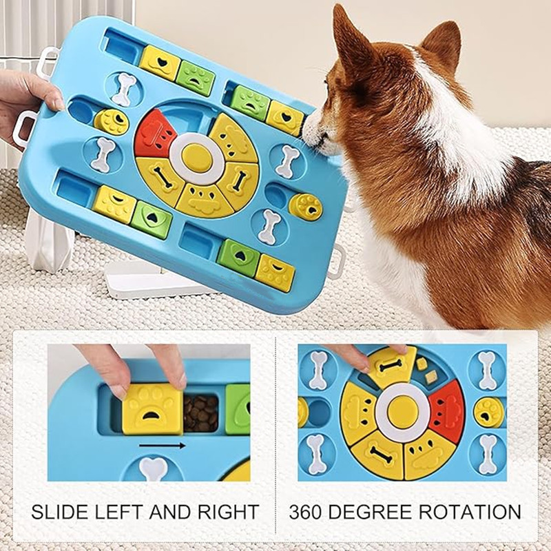 Jouet interactif puzzle pour c - Dog Puzzle Feeder Toy avis et prix