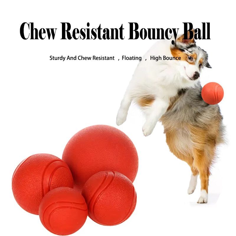 Balle rebondissante en caoutch - Indestructible Dog Chew Toy avis et prix