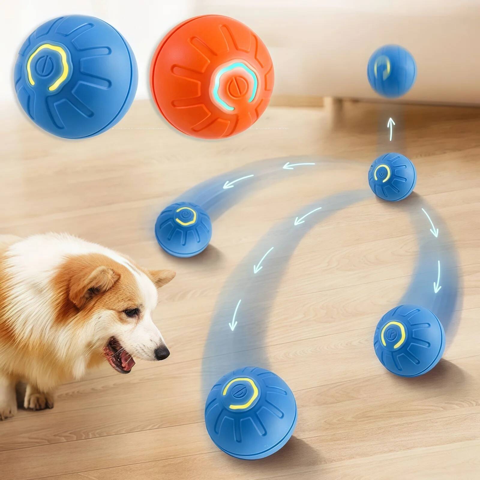 Balle de jeu intelligente pour - Automatic Moving Dog Ball avis et prix